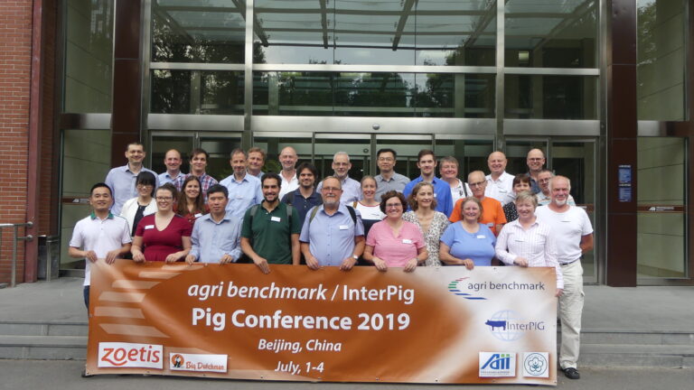 Group picture of InterPig in Beijing, China 2019