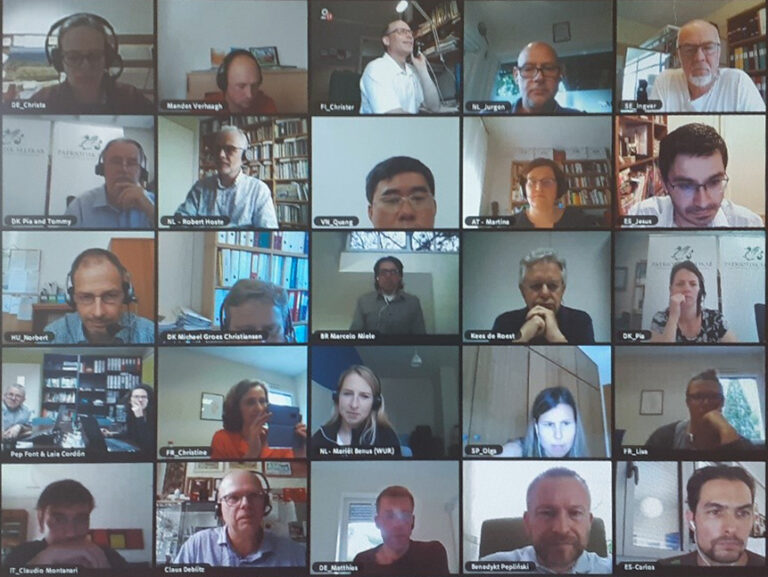 Screenshot of the Pig-Conference 2020 - online