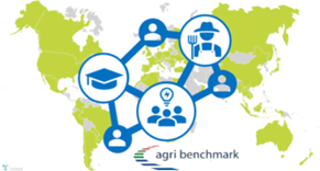 world map with networked icons displayed on it